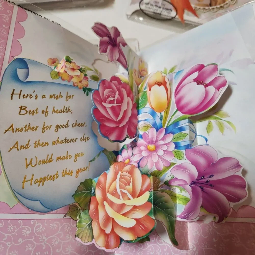 Birthday Greeting Card Lot Musical Pop Up Sister Niece Grandson